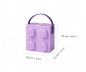 Lego, Lunchbox klocek z rączką - Fioletowy (40240004)